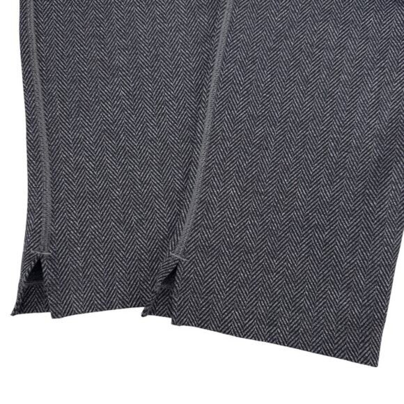 LULULEMON Women's City Kick It Pant Sz 4 Gray Giant Herringbone Made in USA - Picture 8 of 8